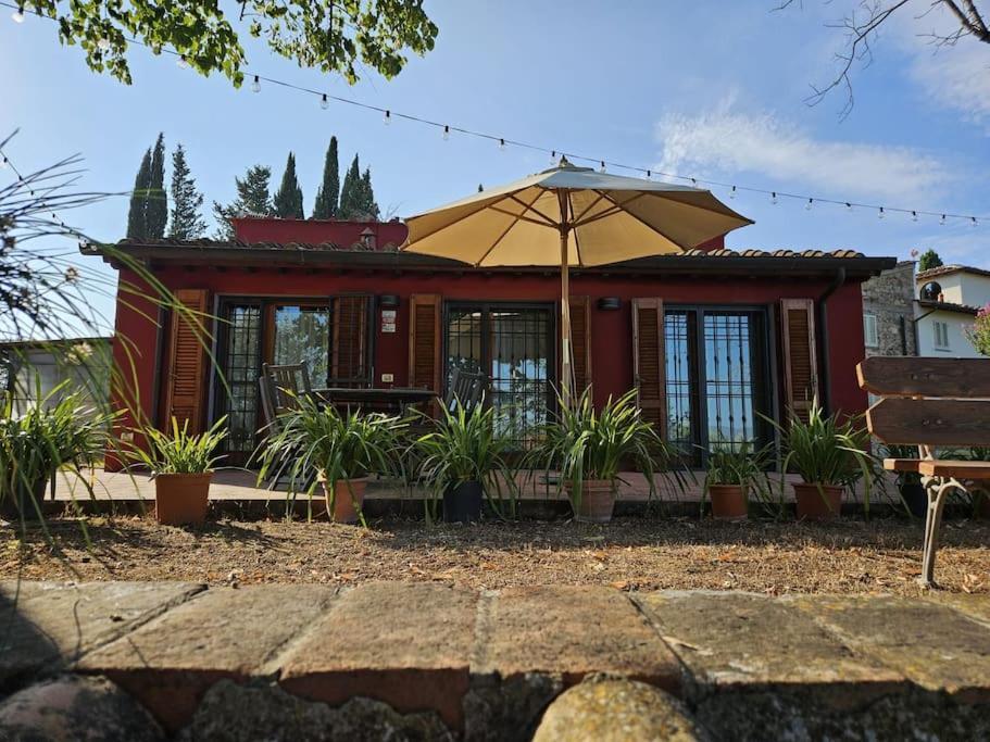 Casina Rossa Lägenhet Tavarnuzze Exteriör bild